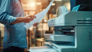 Laser printer service