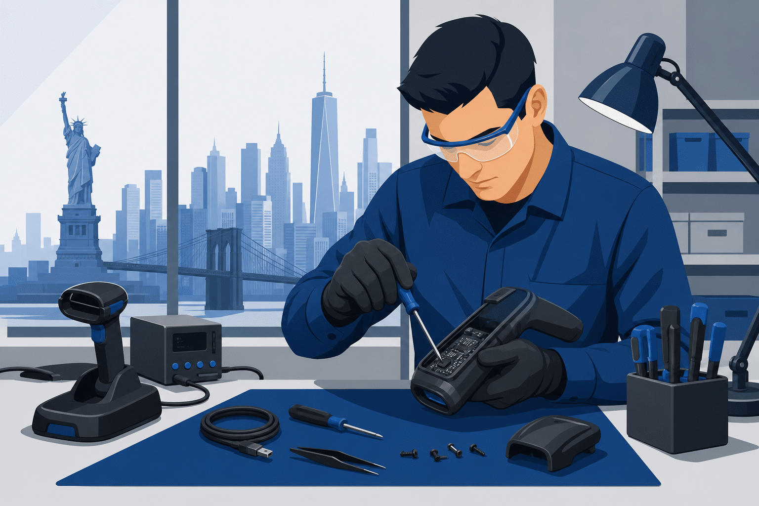 Barcode Scanner Repair and Maintenance Services in New York 10 barcode scanner repair and maintenance services New York hero image