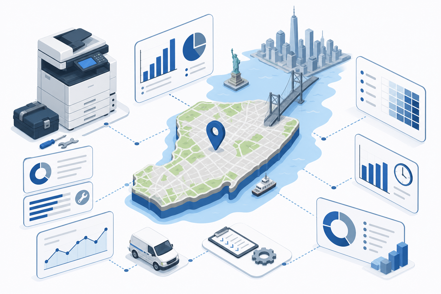 copier repair Staten Island data illustration copier repair Staten Island data illustration