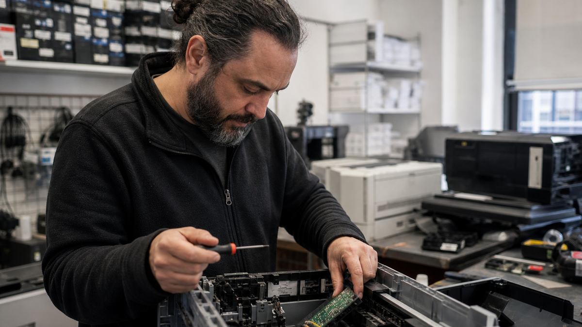 How to Choose a Computer Printer Repair Shop in New York, NY 1 computer printer repair shop data illustration