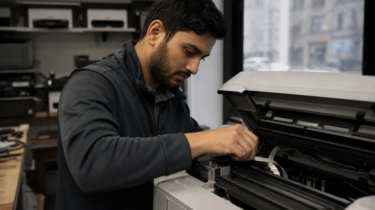How to Choose a Computer Printer Repair Shop in New York, NY 2 computer printer repair shop hero image
