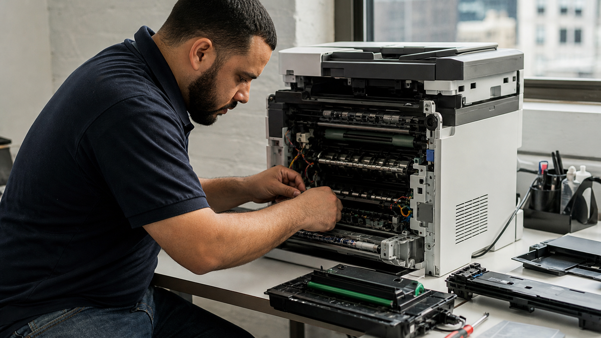 Printer Fix Services in New York, Ny: When to Call a Pro Vs. DIY 1 printer fix services data illustration
